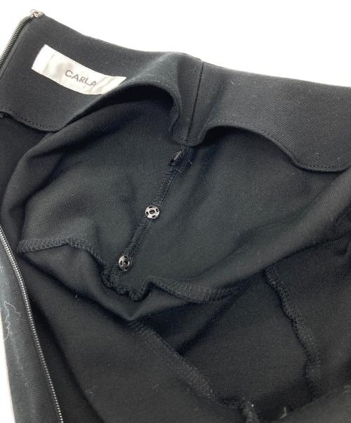 CARLA（カーラ）CARLA (カーラ) Lady shoulder tops 長袖カットソー ブラック サイズ:2の古着・服飾アイテム