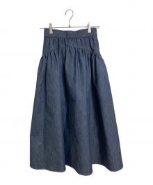 SHE TOKYO（シートーキョー）の古着「スージーデニム Suzy Denim スカート」｜インディゴ