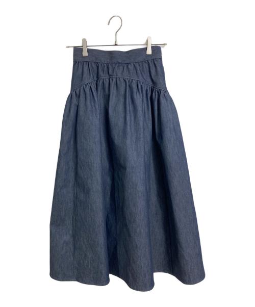 SHE TOKYO（シートーキョー）SHE Tokyo (シートーキョー) スージーデニム Suzy Denim スカート インディゴ サイズ:36の古着・服飾アイテム