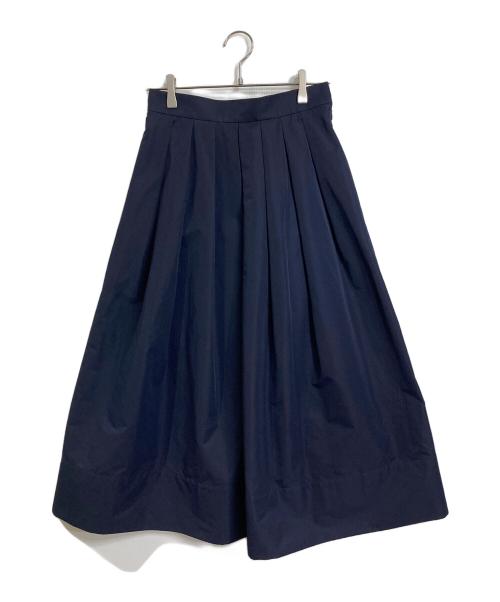 SHE TOKYO（シートーキョー）SHE Tokyo (シートーキョー) ANNA タックスカート ネイビー サイズ:36の古着・服飾アイテム