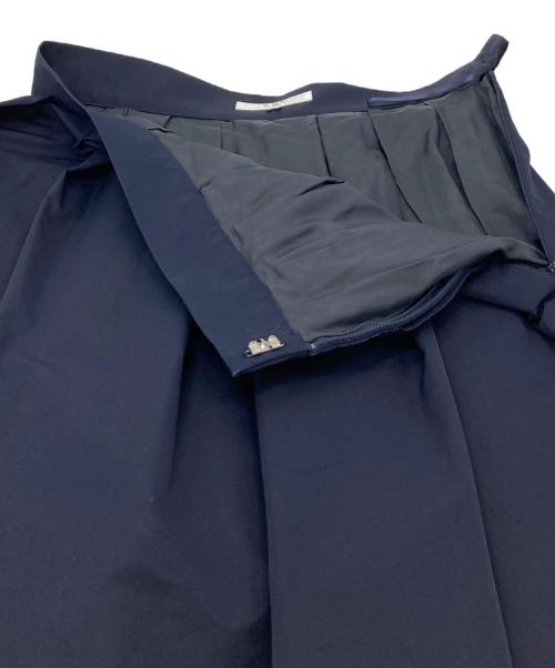 SHE TOKYO（シートーキョー）SHE TOKYO (シートーキョー) ANNA タックスカート ネイビー サイズ:36の古着・服飾アイテム