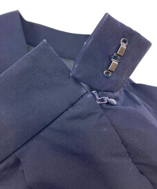 SHE TOKYO（シートーキョー）SHE TOKYO (シートーキョー) ANNA タックスカート ネイビー サイズ:36の古着・服飾アイテム