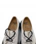 中古・古着 Maison MIHARA YASUHIRO (メゾン ミハラ ヤスヒロ) THAMES SUEDE SHOES　厚底シューズ ホワイト×ブラック サイズ:41：30000円