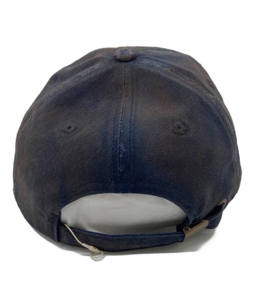 RequaL≡（リコール）RequaL≡ (リコール) Damage Logo Baseball Cap　デニムキャップ ネイビー サイズ:FREE 未使用品の古着・服飾アイテム