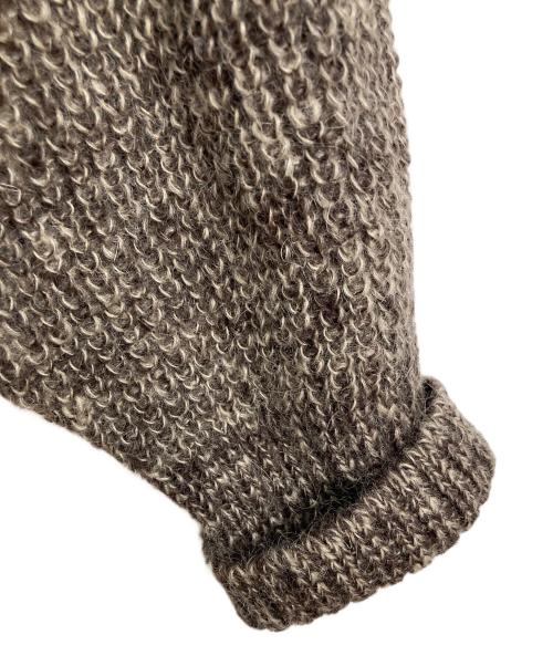 SUGARHILL（シュガーヒル）SUGARHILL (シュガーヒル) MOHAIR PULLOVER SWEATER  スキッパーニット　モヘア プルオーバー セーター　日本製 ブラウン サイズ:2 未使用品の古着・服飾アイテム