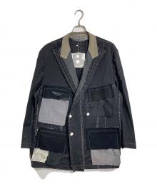 bodysong.（ボディソング）の古着「CUSTOM MADE BASTED JK/SERGE 24AW 日本製」｜ブラック