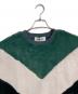 DISCOVERED (ディスカバード) Far pullover  ファープルオーバー グリーン×ブラック×ホワイト サイズ:1：8000円