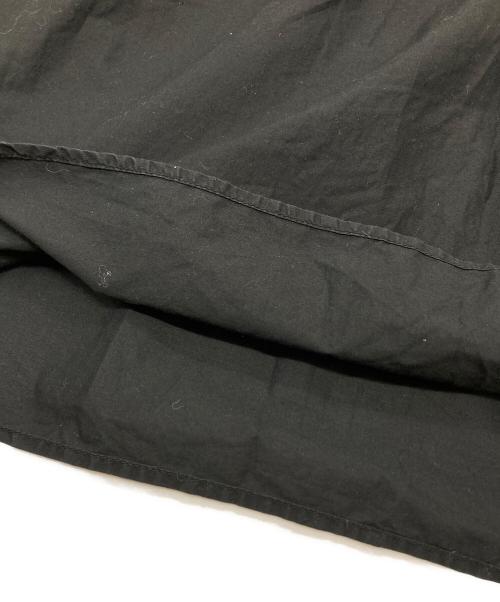 MaxMara（マックスマーラ）MaxMara (マックスマーラ) スキッパーシャツ　刺繍シャツ ブラック サイズ:実寸参照の古着・服飾アイテム