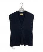 Curensologyカレンソロジー）の古着「マスキュリンベスト」｜ブラック