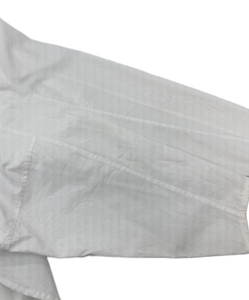 LOEFF（ロエフ）LOEFF (ロエフ) LF CTN BRD TIE SHIRT  Vネックブラウス ホワイト サイズ:FREEの古着・服飾アイテム