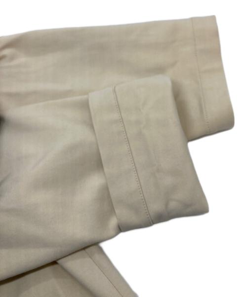 sarah pacini（サラ パチーニ）sarah pacini (サラ パチーニ) ロングコート　ステンカラーコート　イタリア製 アイボリー サイズ:2の古着・服飾アイテム