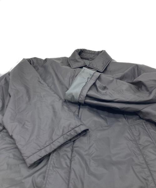 STEVEN ALAN（スティーブンアラン）STEVEN ALAN (スティーブンアラン) PERTEXナイロン中綿入りバルマカーン  ナイロンコート　ロングコート ブラック サイズ:Lの古着・服飾アイテム