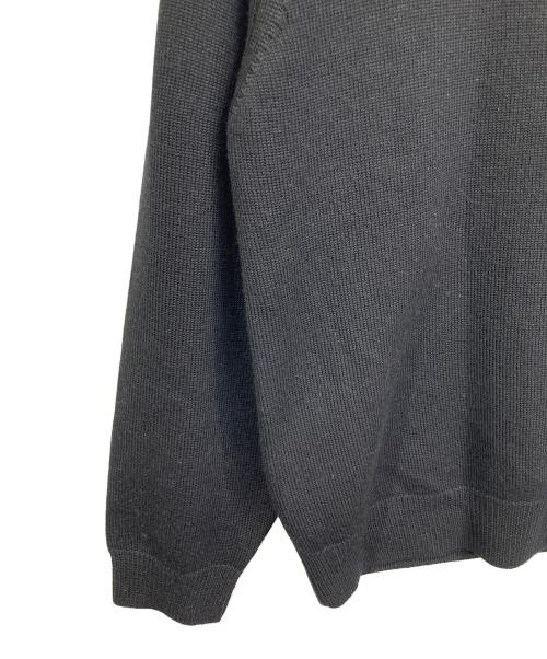 ORCIVAL（オーシバル）ORCIVAL (オーシバル) 肉厚ウールニットカーディガン ブラック サイズ:5の古着・服飾アイテム