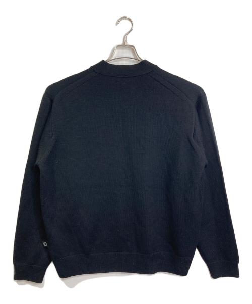 ORCIVAL（オーシバル）ORCIVAL (オーシバル) 肉厚ウールニットカーディガン ブラック サイズ:5の古着・服飾アイテム