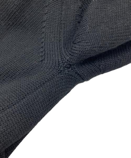 ORCIVAL（オーシバル）ORCIVAL (オーシバル) 肉厚ウールニットカーディガン ブラック サイズ:5の古着・服飾アイテム
