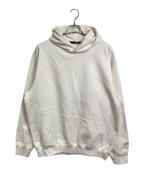 THE NORTH FACEザ ノース フェイス）の古着「Rock Steady Hoodie フーディー　スウェットパーカー」｜ホワイト