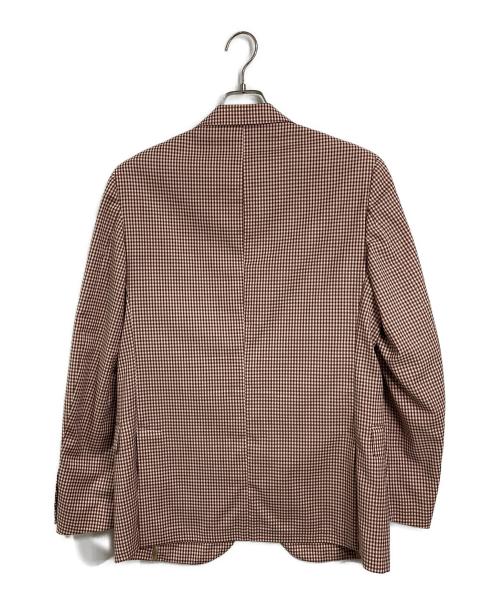 ANGELICO（アンジェリコ）ANGELICO (アンジェリコ) ギンガムチェックジャケット レッド サイズ:48の古着・服飾アイテム
