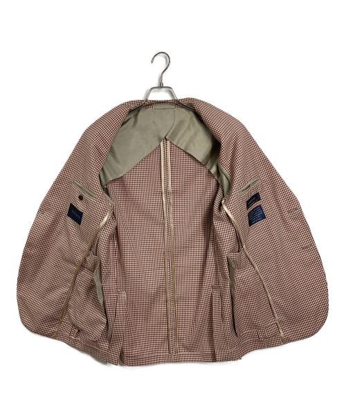 ANGELICO（アンジェリコ）ANGELICO (アンジェリコ) ギンガムチェックジャケット レッド サイズ:48の古着・服飾アイテム