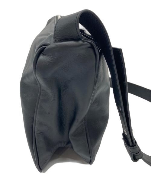 EAR（イア）EAR (イア) スワローマチショルダーバッグ《本革/軽量》 ブラック サイズ:実寸参照の古着・服飾アイテム