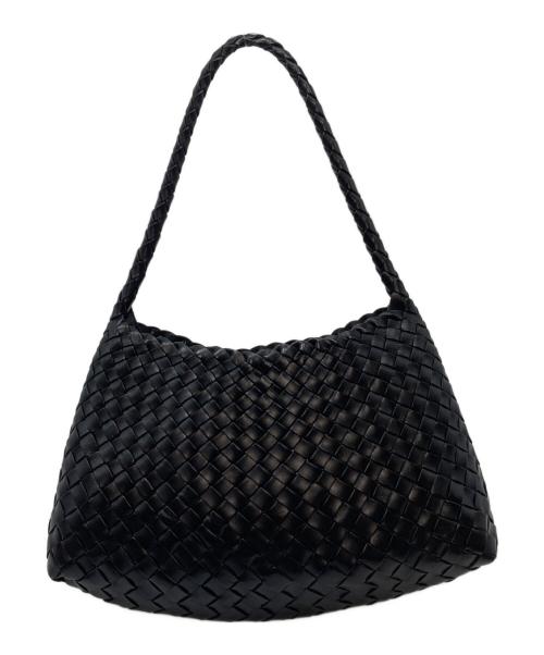 DRAGON DIFFUSION（ドラゴンディフュージョン）Dragon Diffusion (ドラゴンディフュージョン) 編み込みワンショルダーバッグ　レザーバッグ ブラック サイズ:実寸参照の古着・服飾アイテム