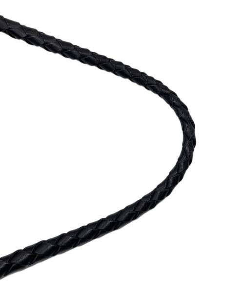 DRAGON DIFFUSION（ドラゴンディフュージョン）Dragon Diffusion (ドラゴンディフュージョン) 編み込みワンショルダーバッグ　レザーバッグ ブラック サイズ:実寸参照の古着・服飾アイテム