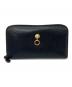 FENDI（フェンディ）の古着「ラウンドファスナー財布　長財布」｜ブラック