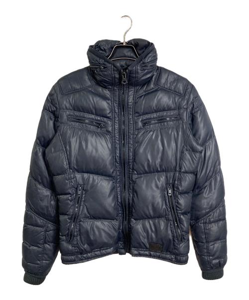 DIESEL（ディーゼル）DIESEL (ディーゼル) 【古着】ダウンジャケット　アウター　Y2K  旧タグ ブラック サイズ:Mの古着・服飾アイテム