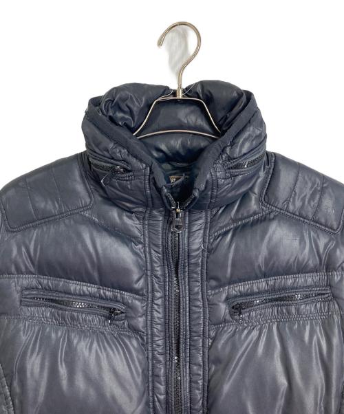DIESEL（ディーゼル）DIESEL (ディーゼル) 【古着】ダウンジャケット　アウター　Y2K  旧タグ ブラック サイズ:Mの古着・服飾アイテム