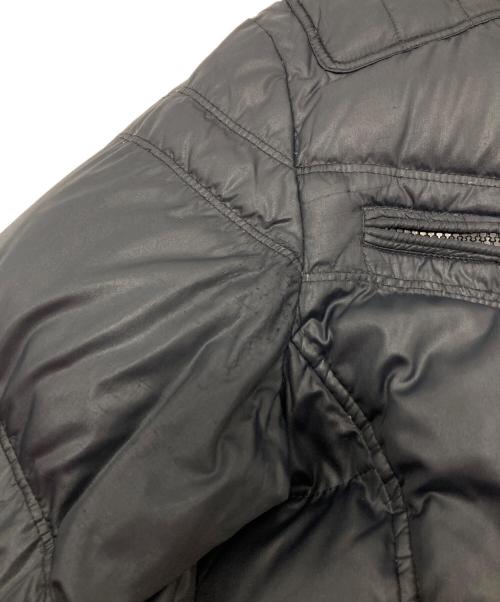 DIESEL（ディーゼル）DIESEL (ディーゼル) 【古着】ダウンジャケット　アウター　Y2K  旧タグ ブラック サイズ:Mの古着・服飾アイテム