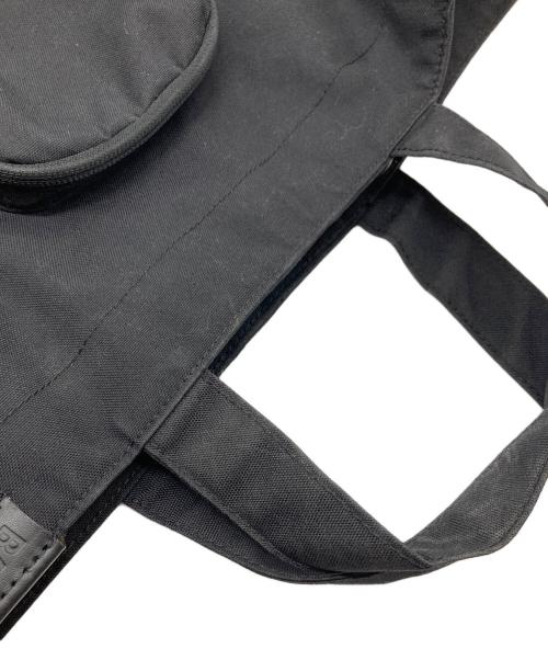 BAGJACK（バッグジャック）BAGJACK (バッグジャック) MULTI POCKETS 2WAY TOTE  マルチ ポケット 2ウェイ トート トートバッグ　ショルダーバッグ　通勤　通学 ブラック サイズ:実寸参照の古着・服飾アイテム