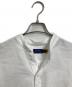 POLO RALPH LAUREN (ポロ・ラルフローレン) リネンシャツ　バンドカラーシャツ　麻 ホワイト：6000円
