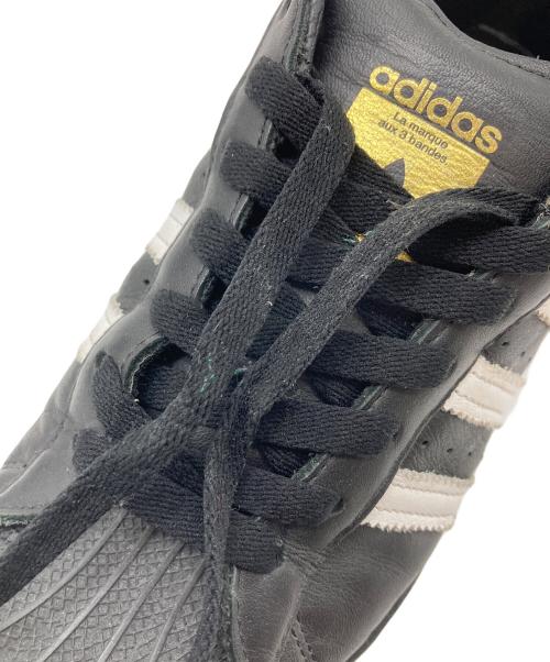 adidas Originals（アディダスオリジナル）adidas Originals (アディダスオリジナル) SUPER STAR LACELESS  スーパースター ブラック サイズ:US 7 1/2の古着・服飾アイテム
