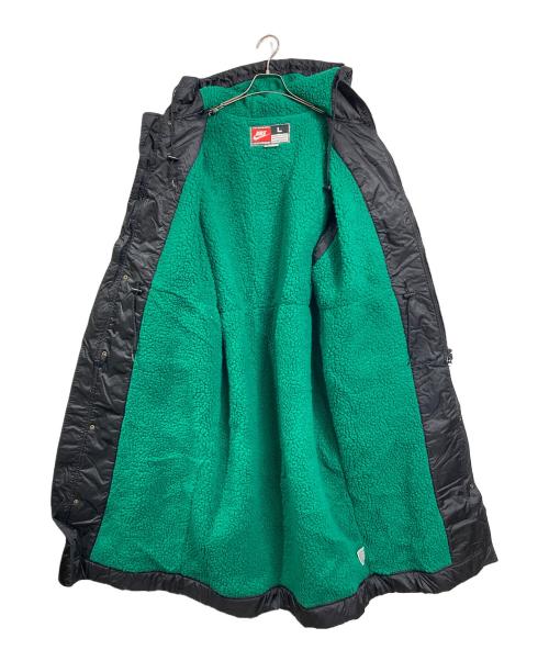 NIKE（ナイキ）NIKE (ナイキ) 【古着】読売ヴェルディ ベンチコート　ロングコート　00's ブラック サイズ:Lの古着・服飾アイテム