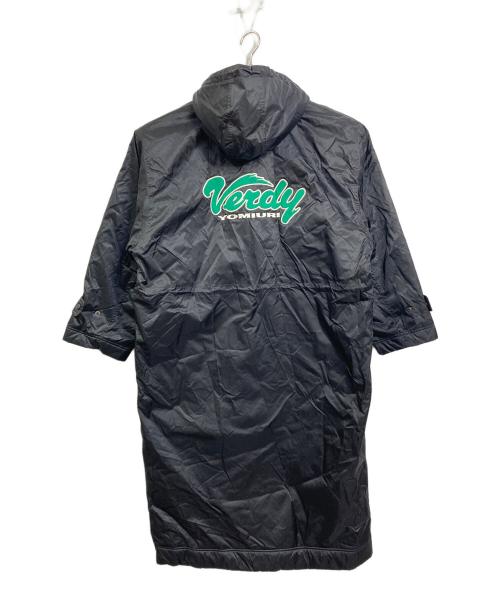 NIKE（ナイキ）NIKE (ナイキ) 【古着】読売ヴェルディ ベンチコート　ロングコート　00's ブラック サイズ:Lの古着・服飾アイテム