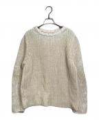 CELINEセリーヌ）の古着「ローゲージニット　コットンニット」｜アイボリー