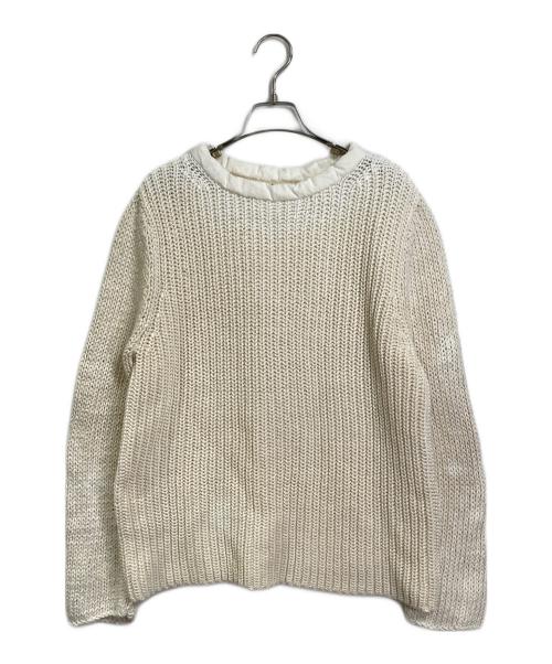 CELINE（セリーヌ）CELINE (セリーヌ) ローゲージニット　コットンニット アイボリー サイズ:Mの古着・服飾アイテム
