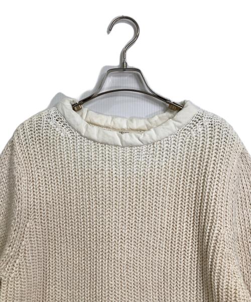 CELINE（セリーヌ）CELINE (セリーヌ) ローゲージニット　コットンニット アイボリー サイズ:Mの古着・服飾アイテム