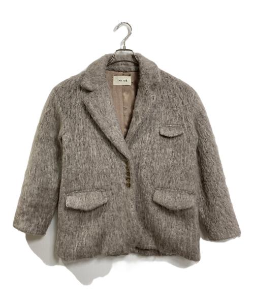 THE TOE（ザ・トゥー）the toe (ザ・トゥー) CHAMONIX SHAGGY JACKET  シャモニー シャギー ジャケット  アウター ベージュ サイズ:Sの古着・服飾アイテム