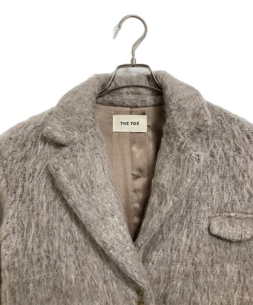 THE TOE（ザ・トゥー）the toe (ザ・トゥー) CHAMONIX SHAGGY JACKET  シャモニー シャギー ジャケット  アウター ベージュ サイズ:Sの古着・服飾アイテム