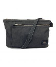 PORTER（ポーター）の古着「スモーキーショルダーバッグ　日本製」｜グレー