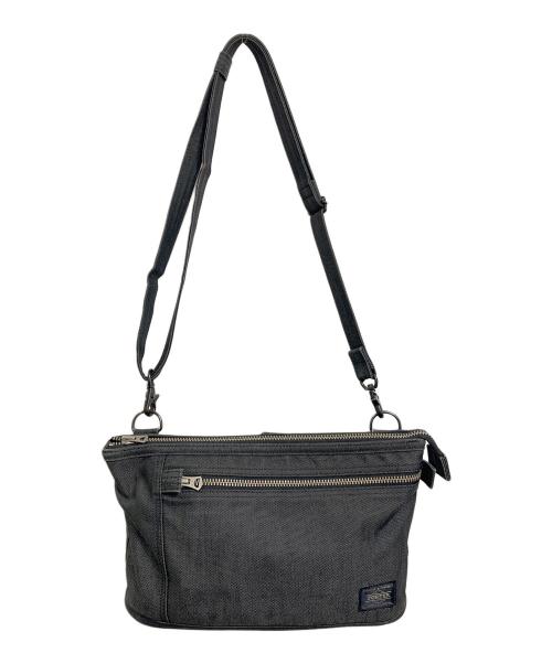 PORTER（ポーター）PORTER (ポーター) スモーキーショルダーバッグ　日本製 グレー サイズ:実寸参照の古着・服飾アイテム