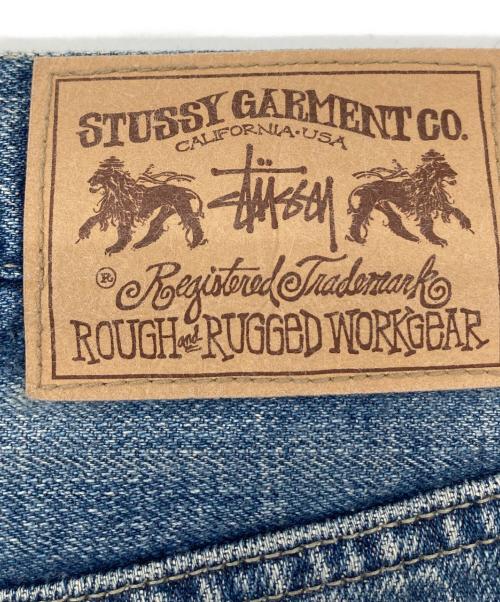 stussy（ステューシー）stussy (ステューシー) ROUGH RUGGED DENIM ダメージデニムパンツ　5ポケット ブルー サイズ:34の古着・服飾アイテム