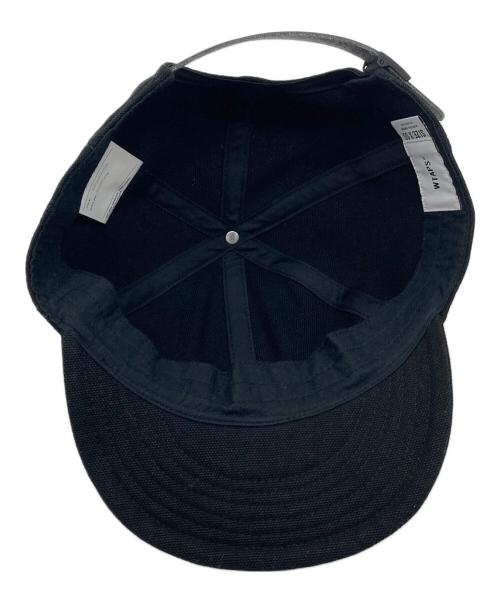 WTAPS（ダブルタップス）WTAPS (ダブルタップス) キャップ ブラック サイズ:実寸参照の古着・服飾アイテム