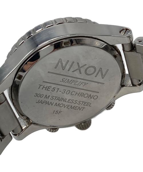 NIXON（ニクソン）NIXON (ニクソン) アナログ腕時計　 ホワイト×シルバー サイズ:実寸参照の古着・服飾アイテム