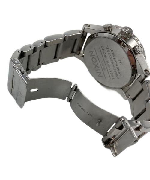 NIXON（ニクソン）NIXON (ニクソン) アナログ腕時計　 ホワイト×シルバー サイズ:実寸参照の古着・服飾アイテム