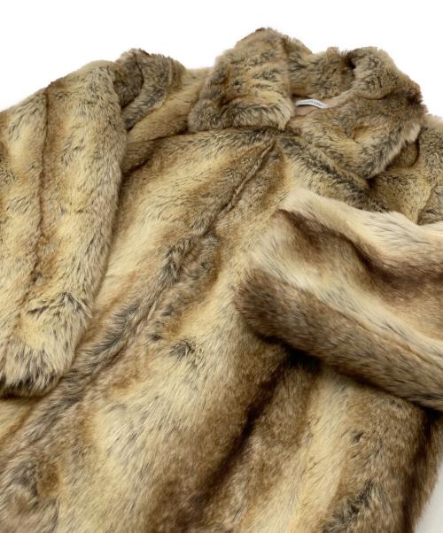 LAGUNA MOON（ラグナムーン）LAGUNA MOON (ラグナムーン) CROPPED F／FUR JK ファージャケット ブラウン サイズ:FREEの古着・服飾アイテム