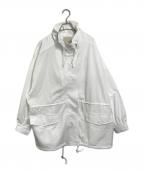 GALLARDA GALANTE NAVYガリャルダガランテネイビー）の古着「リップストップオーバーブルゾン」｜ホワイト
