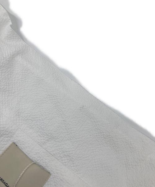 GALLARDA GALANTE NAVY（ガリャルダガランテネイビー）GALLARDA GALANTE NAVY (ガリャルダガランテネイビー) リップストップオーバーブルゾン ホワイト サイズ:FREE 未使用品の古着・服飾アイテム