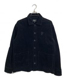 HUF（ハフ）の古着「コーデュロイジャケット　コットンジャケット」｜ブラック