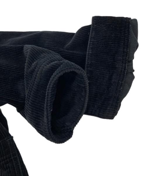HUF（ハフ）HUF (ハフ) コーデュロイジャケット　コットンジャケット ブラック サイズ:Mの古着・服飾アイテム